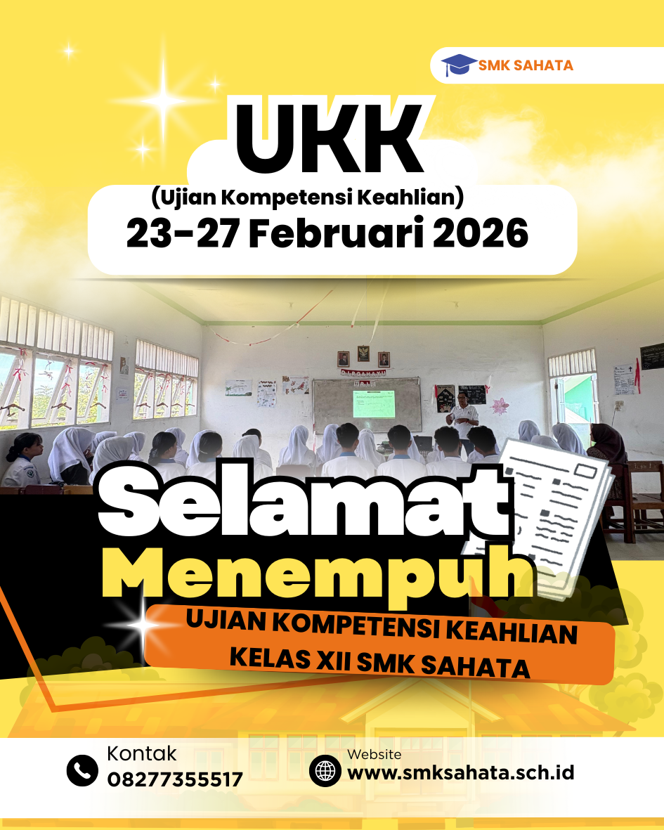 Pelaksanaan UKK Keperawatan dan Farmasi 2025/2026 di SMK: SAHATA Pematangsiantar Evaluasi Kompetensi Keterampilan Klinis dan Kefarmasian